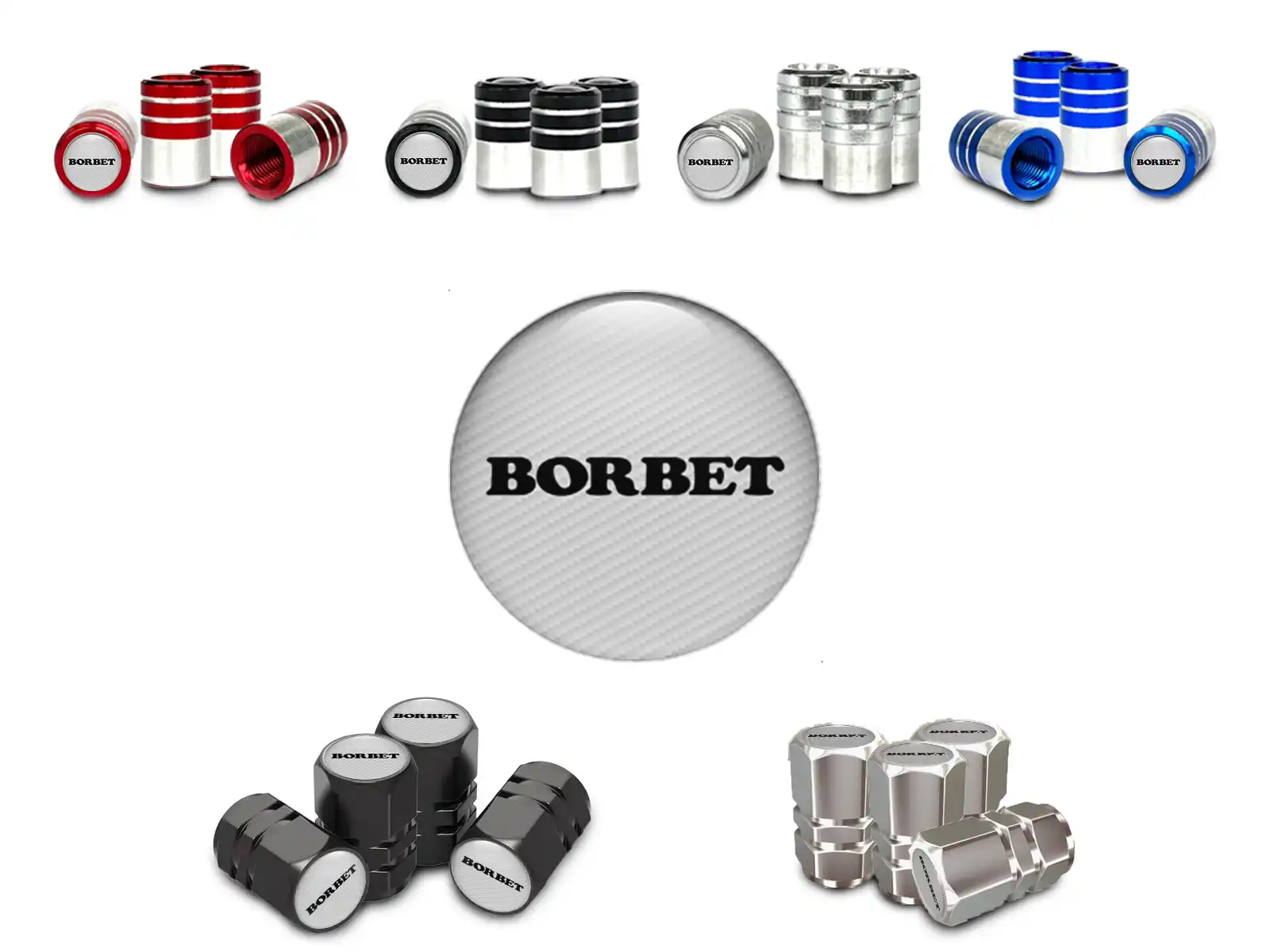 Borbet Copri Stelo Valvola Moto Moderno